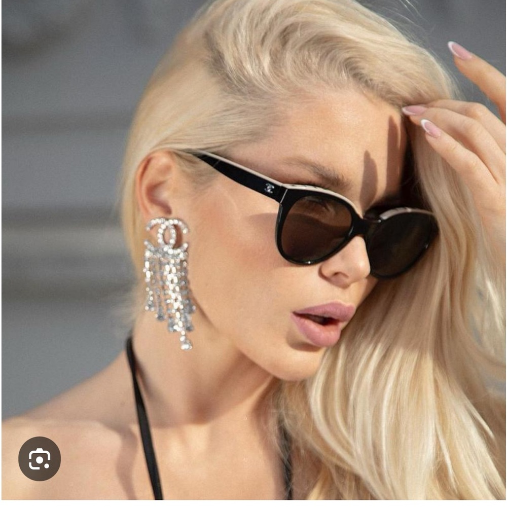 🤎💛Chanel Havana Tort. Oval Polarized! Super rare and Popular! Excellent Cond.!